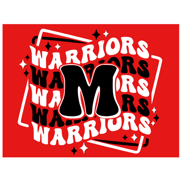 DM M, Warriors Wavy T-Shirt