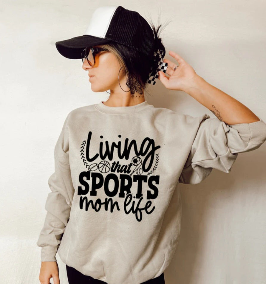 Living That Sports Mom Life T-Shirt