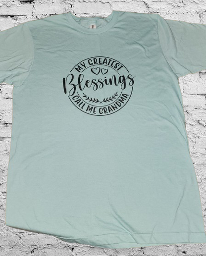 My Greatest Blessings Call me Grandma T-Shirt