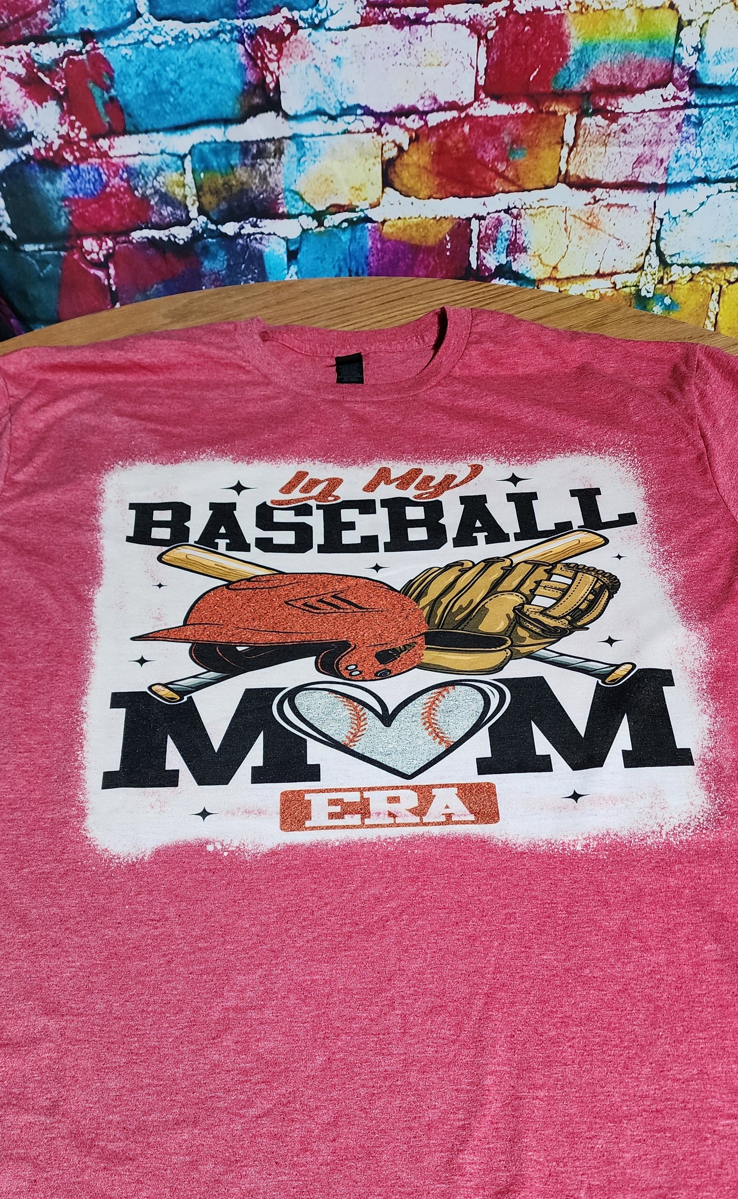 In My Baseball Mom Era T-shirt Sublimation