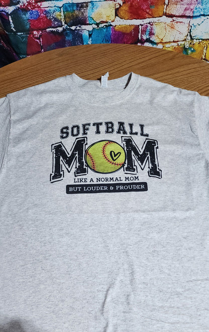 Softball Mom T-Shirt  Sublimation