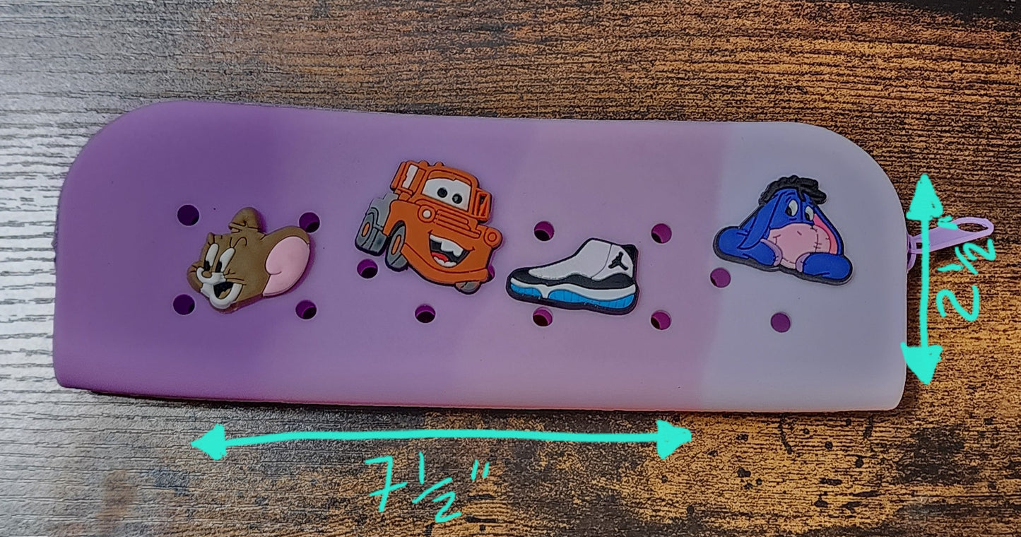 Croc Charm Pencil case