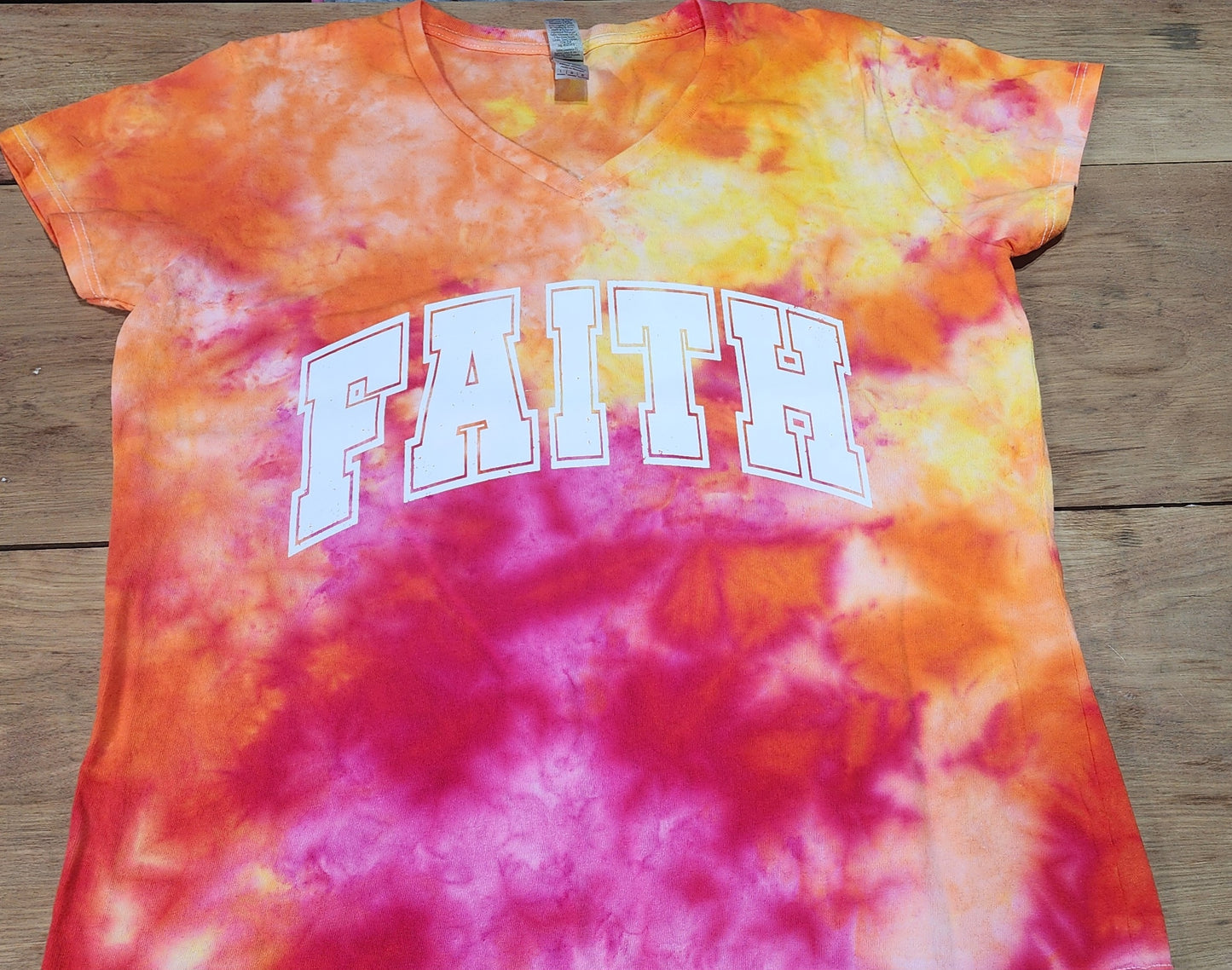 Ice Dyed sunrise sunset