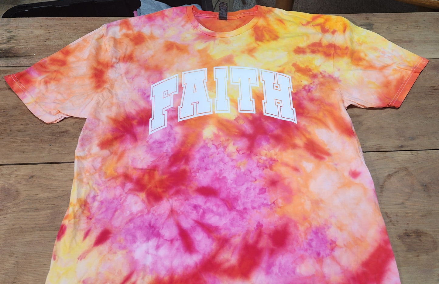 Ice Dyed sunrise sunset