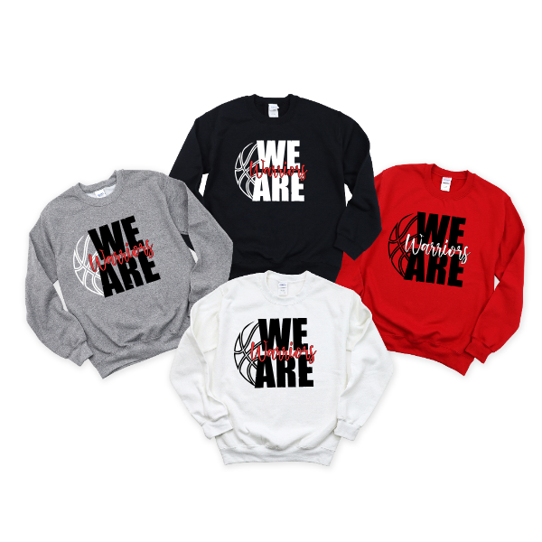 WB We Are Warriors Crewneck Sweatshirt