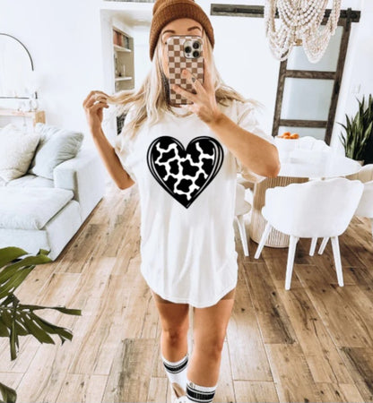 Cow Heart Screen T-Shirt