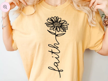 Faith Flower T-Shirt