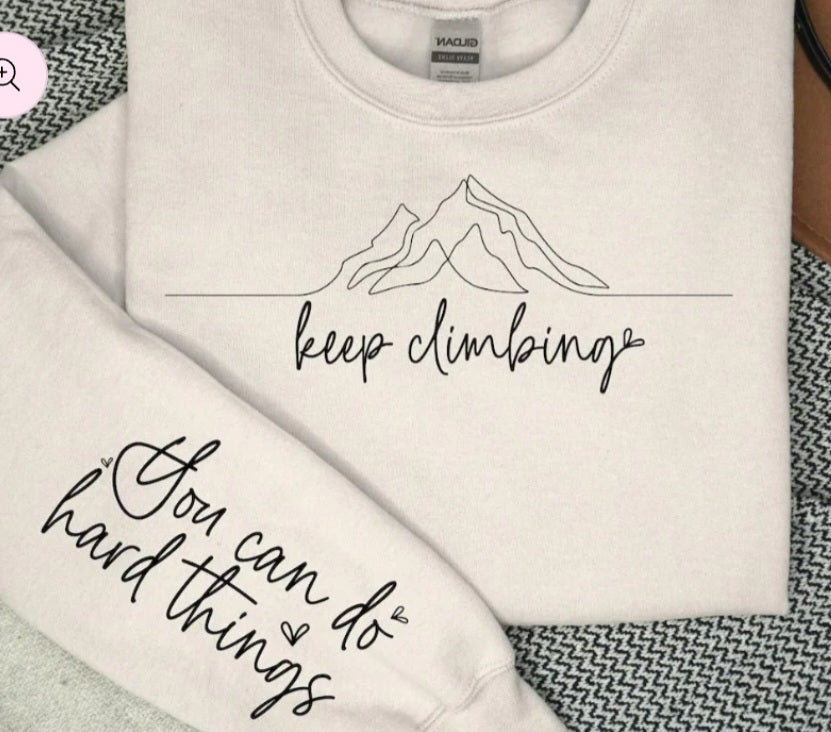 Keep Climbing Hoodie