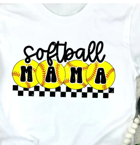 Softball Mama T-Shirt