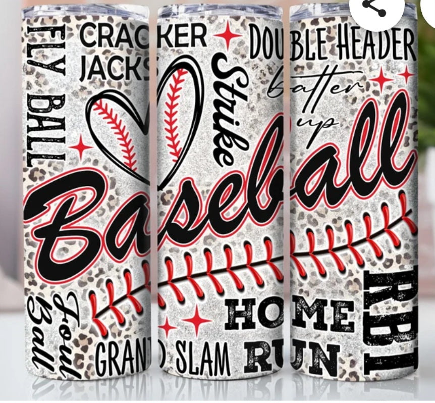 Baseball 20 oz Tumbler