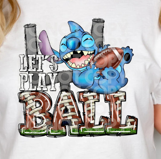 Stitch Football T-Shirt Youth